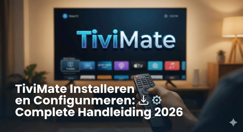 TiviMate IPTV app installeren en configureren - Beste Dutch IPTV