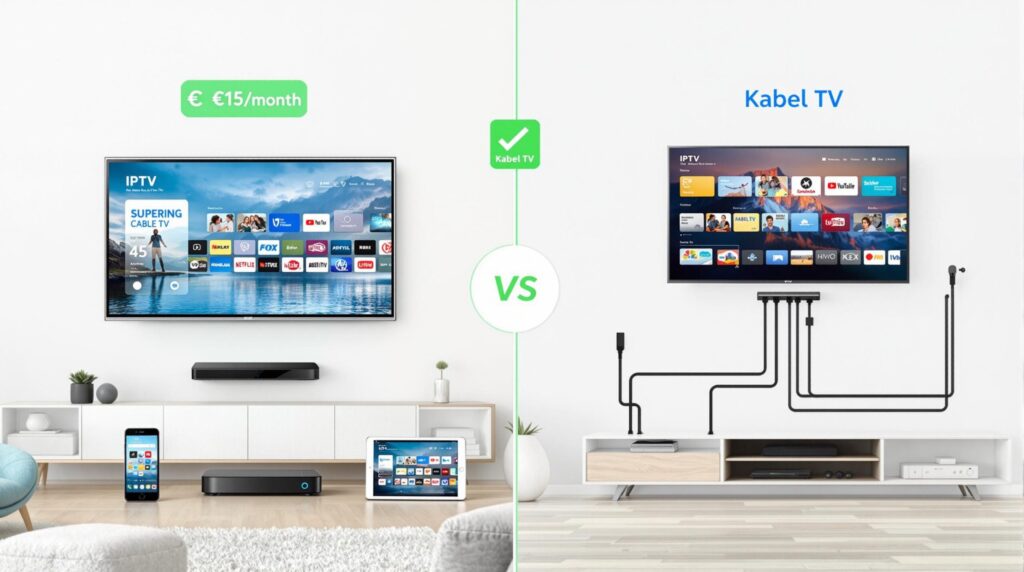 IPTV kopen versus kabel TV vergelijking - Beste Dutch IPTV